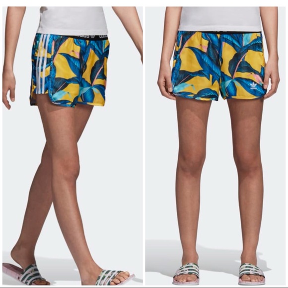 adidas Pants - ADIDAS ORIGINALS SHORTS The FARM BRAZILIAN PRINT